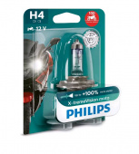 ���������� ����� H4 Philips X-treme Vision Moto 12342XV+BW 