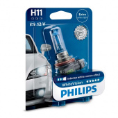 ���������� ����� H11 Philips White Vision 12V 12362WHVB1