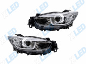 �������� ��� Mazda CX-5 (2011-2017) � bi-led ������� �4 X-LED, ����������� �������