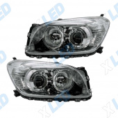 �������� ��� Toyota RAV4 (2005-2007) � bi-led ������� �V3 Pro X-LED, ����������� �������