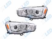 �������� ��� Mitsubishi Outlander XL (2010-2013) � bi-led ������� �V6 X-LED, ����������� ������