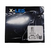    H4 X-LED White H/L 9-32v