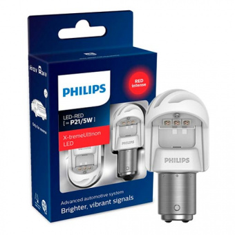  Philips P21/5w RED LED 11499XURX2