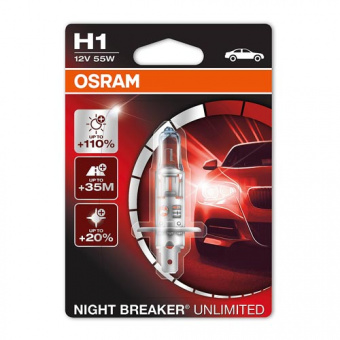   H1 Osram Night Breaker Unlimited 64150NBU-01B