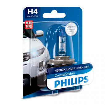 ���������� ����� H4 Philips Crystal Vision 12342CVB1